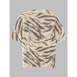 MAGLIA SLIM FIT CON STAMPA ALL-OVER