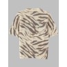 MAGLIA SLIM FIT CON STAMPA ALL-OVER