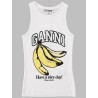 TANK TOP CON STAMPA BANANA