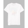 T-SHIRT CON STAMPA FRAGOLA