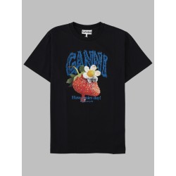 T-SHIRT CON STAMPA FRAGOLA
