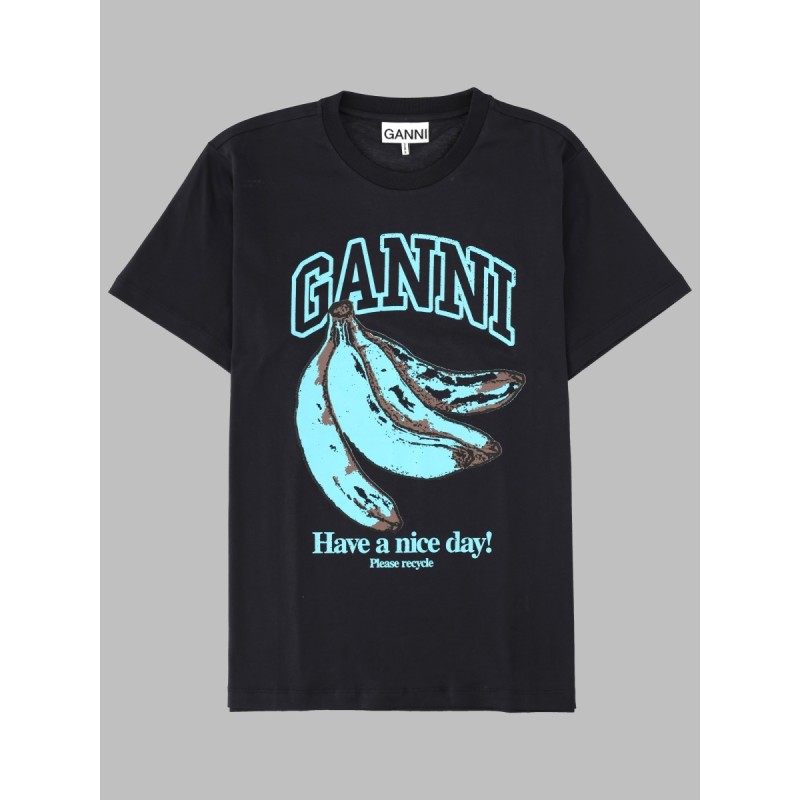 T-SHIRT CON STAMPA BANANA