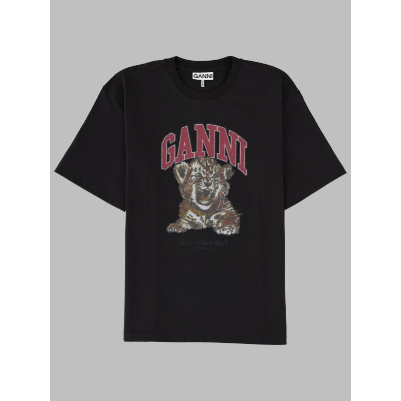 T-SHIRT CON STAMPA TIGRE