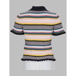 MAGLIA POLO CON MOTIVO CHEVRON