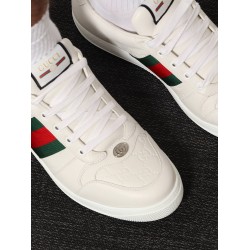 Screener leather sneakers