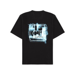 T-SHIRT WITH LOGO AND PRINT