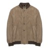 GIACCA BOMBER IN SUEDE