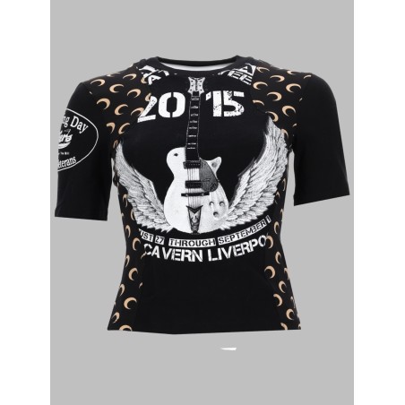 T-SHIRT UPCYCLED CON STAMPA