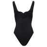 SWIMSUIT WITH FLOWER DETAIL