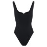 SWIMSUIT WITH FLOWER DETAIL