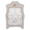GILET "RYDER" CON INSERTO IN SATIN