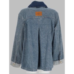 GIACCA IN DENIM PATCHWORK