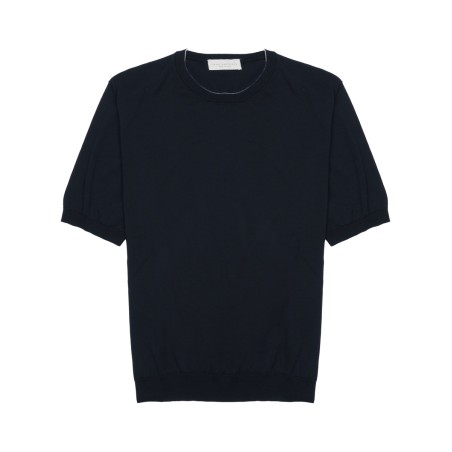 MAGLIA IN COTONE A MANICA CORTA