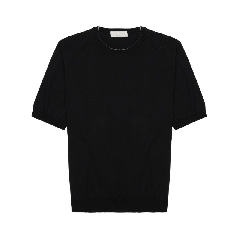 MAGLIA IN COTONE A MANICA CORTA