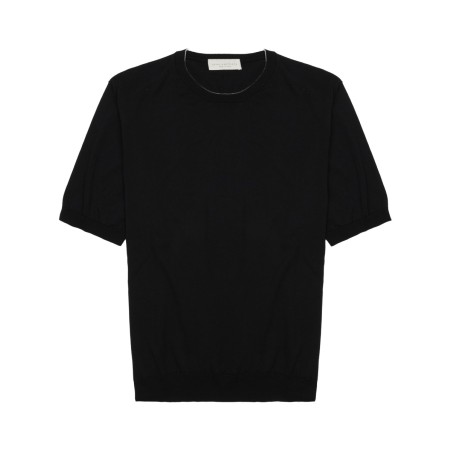 MAGLIA IN COTONE A MANICA CORTA
