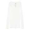 RIB LS T SHIRT