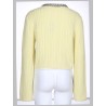 CARDIGAN CON PERLE E STRASS