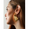 Brass earrings