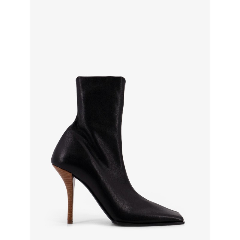 Leather boots