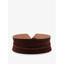 Bustier suede belt