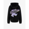 Cotton blend sweatshirt with maxi back print