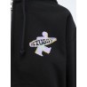 Cotton blend sweatshirt with maxi back print