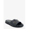 Cannage quilted leather sandals