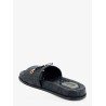 Cannage quilted leather sandals
