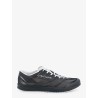Mesh sneakers with embroidered logo on the side