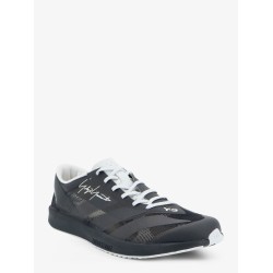 Mesh sneakers with embroidered logo on the side