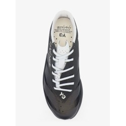 Mesh sneakers with embroidered logo on the side