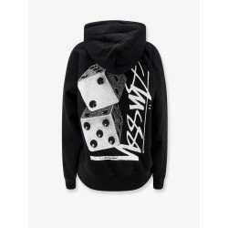 Cotton sweatshirt with front print