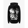Cotton sweatshirt with front print