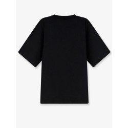 Cotton T-shirt with front logo print