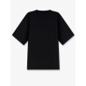 Cotton T-shirt with front logo print