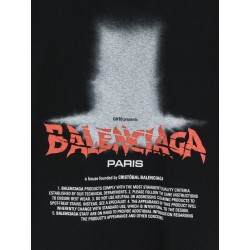 Cotton T-shirt with front logo print