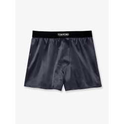 Stretch silk boxer shorts