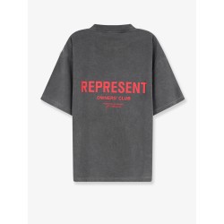 Cotton T-shirt with front print