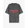 Cotton T-shirt with front print