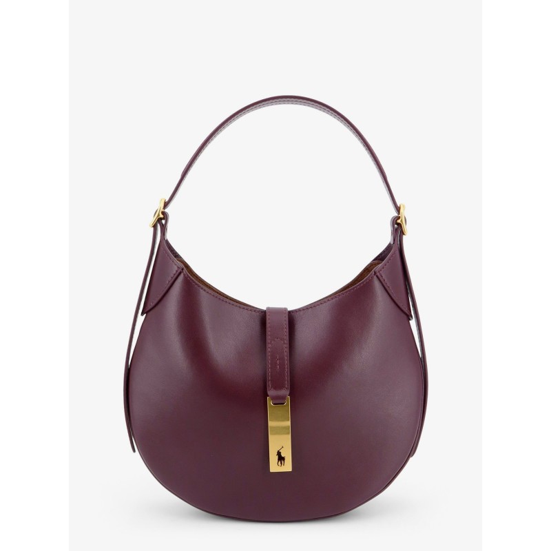 Leather ID Shoulder Bag