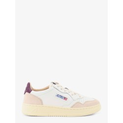 Medalist leather and suede sneakers