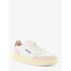 Medalist leather and suede sneakers