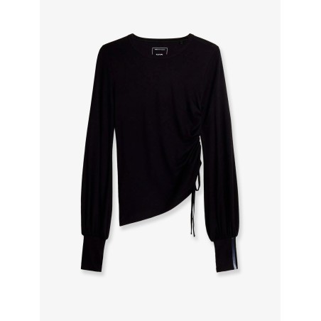 Wool t-shirt with iconic detail