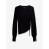Wool t-shirt with iconic detail