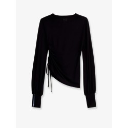 Wool t-shirt with iconic detail