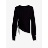 Wool t-shirt with iconic detail