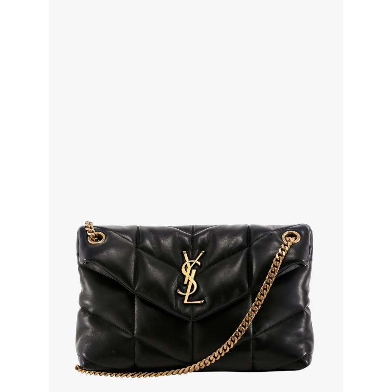 Loulou Puffer matelassé leather crossbody bag