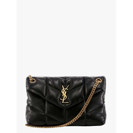 Loulou Puffer matelassé leather crossbody bag