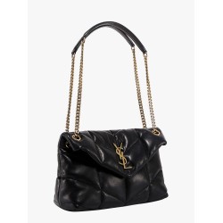 Loulou Puffer matelassé leather crossbody bag