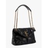 Loulou Puffer matelassé leather crossbody bag